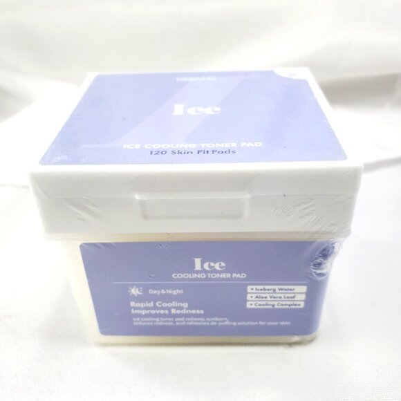 Dermal Ice Cooling Toner Pads 120 Count Rapid Cooling & Redness Relief - Picture 2 of 6